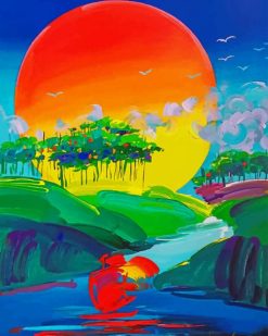 Peter Max Without Borders paint by number