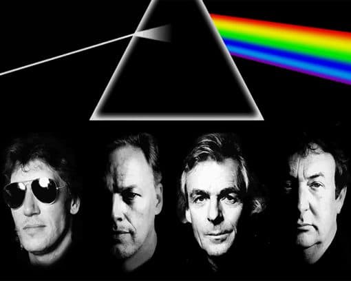 Pink Floyd Band paint by number