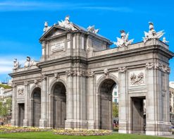 Puerta de Alcalá Madrid Spain paint by numbers