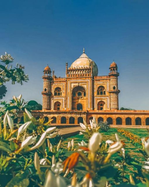 Safdarjung Tomb India paint by number