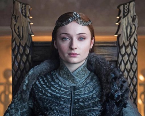 Sophie Turner Game Of Thrones adult paint by numbers