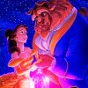 The beauty and the beast animation adult paint by numbers