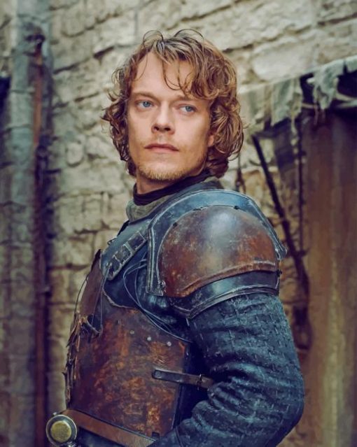 Theon Greyjoy Game Of Thrones adult paint by numbers