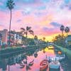 Venice canals walkaway Los Angeles California adult paint by numbers