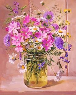 Aesthetic Flowers Paint By numbers