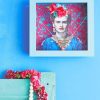 Aesthetic Frida Kahlo Portrait paint By Numbers