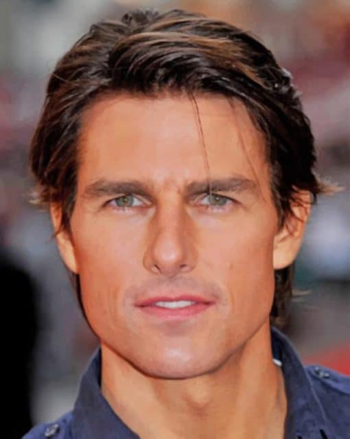 American Actor Tom Cruise Paint By Numbers