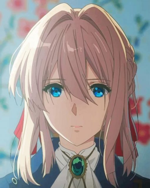 Anime Violet Evergarden paint by number