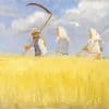 Anna Ancher Harvesters paint by number