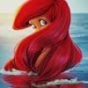 Ariel Princess paint by numbers