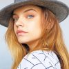 Barbara Palvin Wearing Hat Paint By numbers