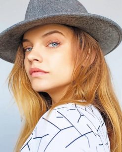 Barbara Palvin Wearing Hat Paint By numbers