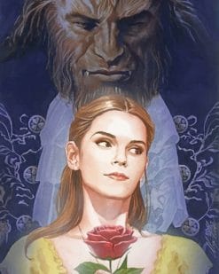 Belle And The Beast Paint By Numbers