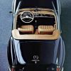 Black Classic Mercedes Benz paint by number