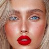 Blonde Red Lip paint by number