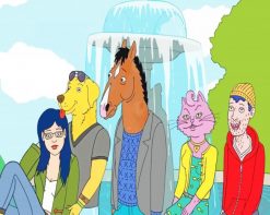 BoJack Horseman Characters paint by number