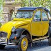 Citroen 2cv Mini Car Paint By Numbers