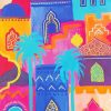 Colorful Morocco paint By Numbers