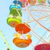 Colorful Ferris Wheel paint by numbers