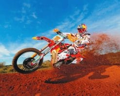 Dirt Bike paint by numbers