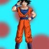 Dragon Ball Goku paint by numbers