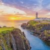 Fanad Head Lighthouse paint by number