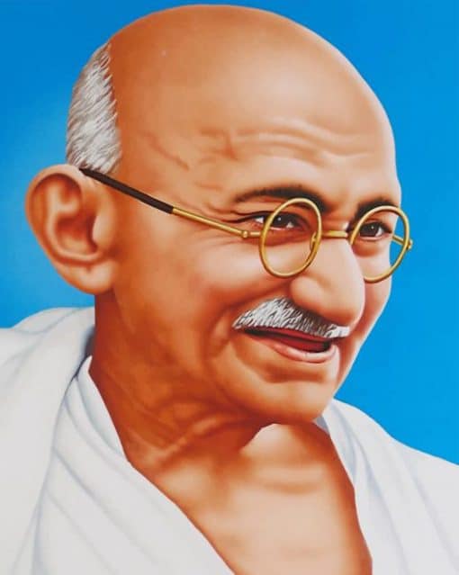 Gandhi Paint By Numbers