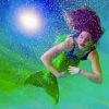 Girl Mermaid Cosplay paint by number