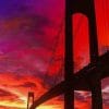 Golden Gate Bridge San Francisco paint by numbers