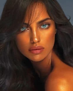 Gorgeous Irina Shayk Paint By Numbers