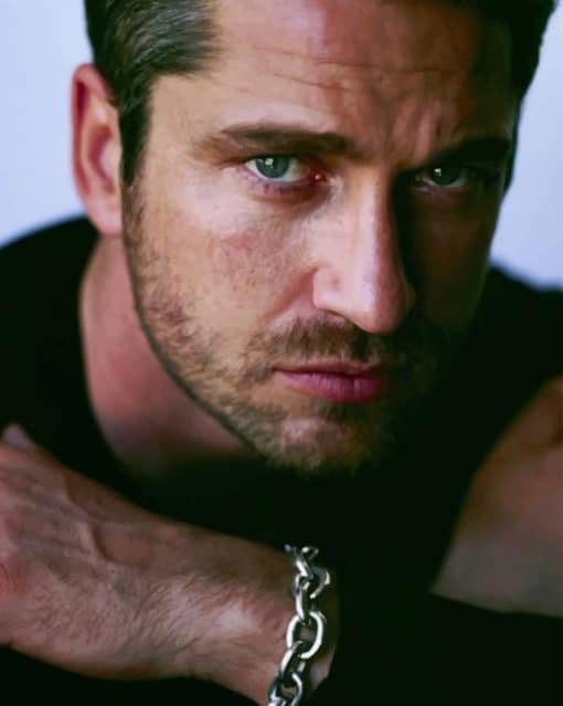 Handsome Gerard Butler Paint By Numbers