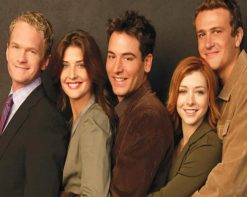 How I Met Your Mother Tv Show paint by number