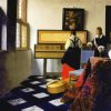 Johannes Vermeer The Music Lesson paint by number