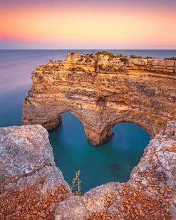 marinha beach Portugal adult paint by numbers