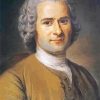 Maurice Quentin De La Tour Jean Jacques Rousseau paint by number