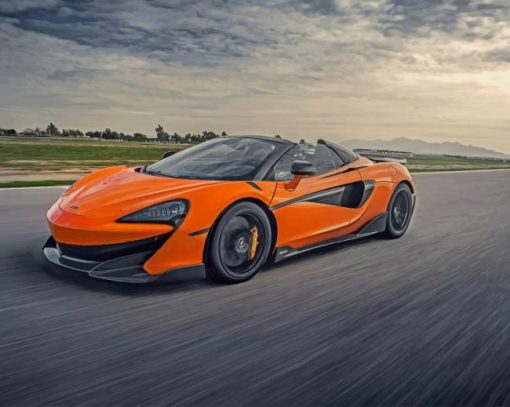 Mclaren 600lt Spider Paint By Numbers