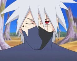 Naruto Kakashi Hatake paint by numbers