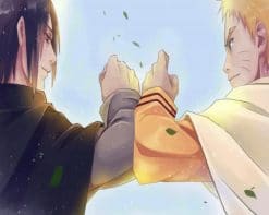 Naruto And Sasuke paint by numbers