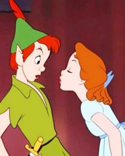 peter pan disney adult paint by numbers