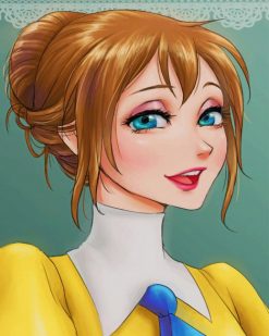 Princess Disney Jane paint by numbers