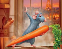 Ratatouille Animation Paint by Numbers