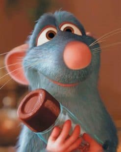 Remy Ratatouille Paint By Numbers