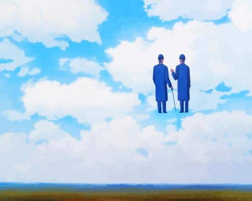 Rene Magritte The Infinite Recognition paint by number