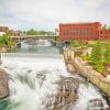 Riverfront Park Spokane Washington paint by number