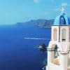 Sea Santorini Greece paint by number