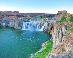 Shoshone Falls Park paint by number