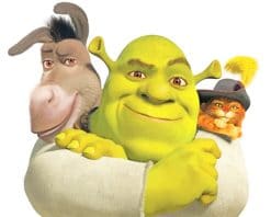 shrek donkey and puss in boots adult paint by numbers