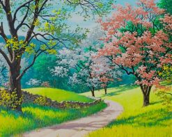 Spring Beautiful Nature paint by number