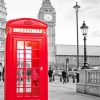 Telephone Booths in London paint by numbers