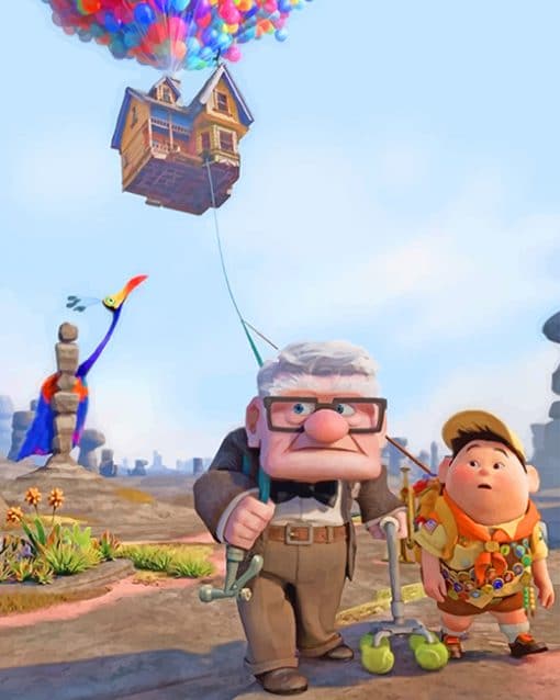 Up Movie paint by number